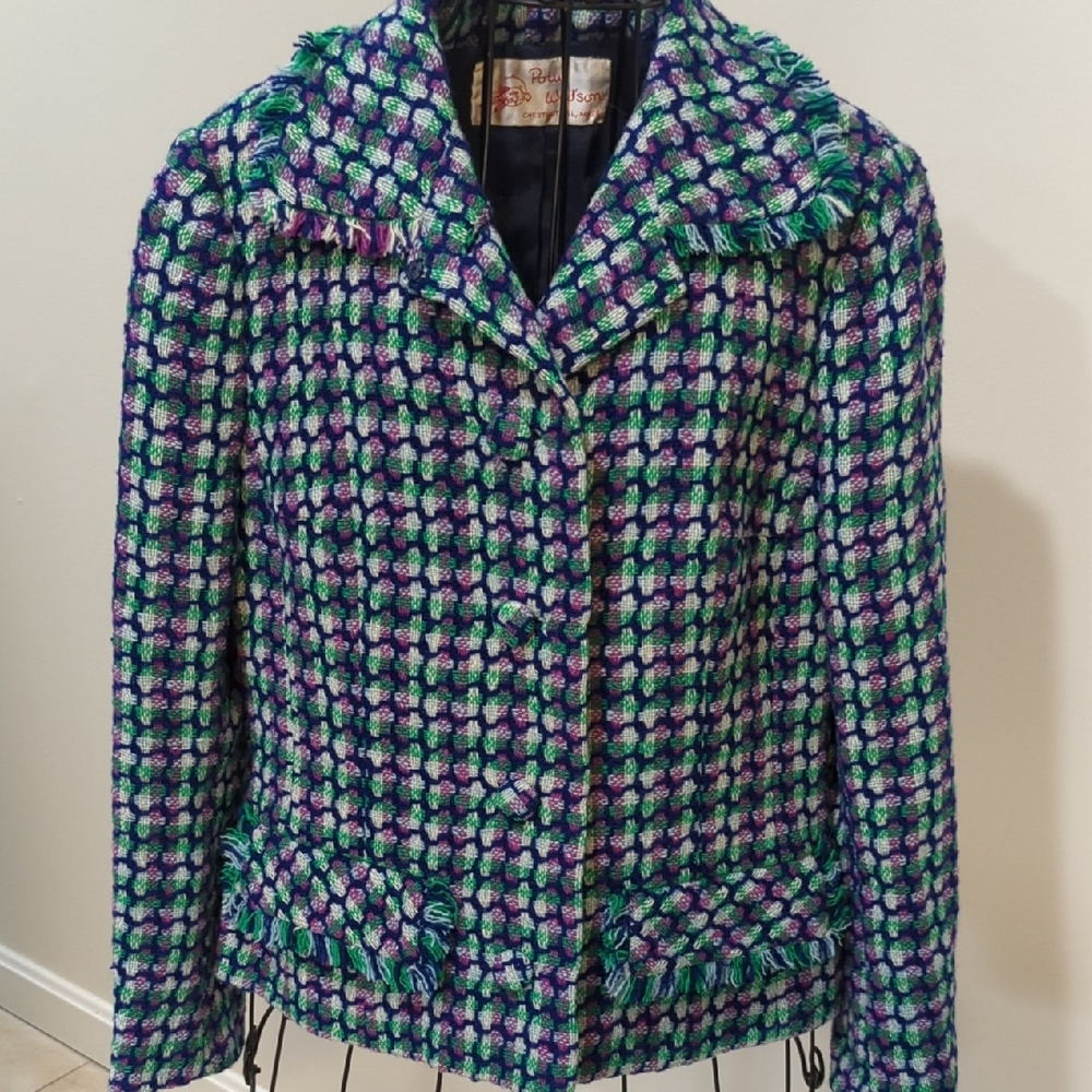 Vintage Polly Watson Tweed Blazer